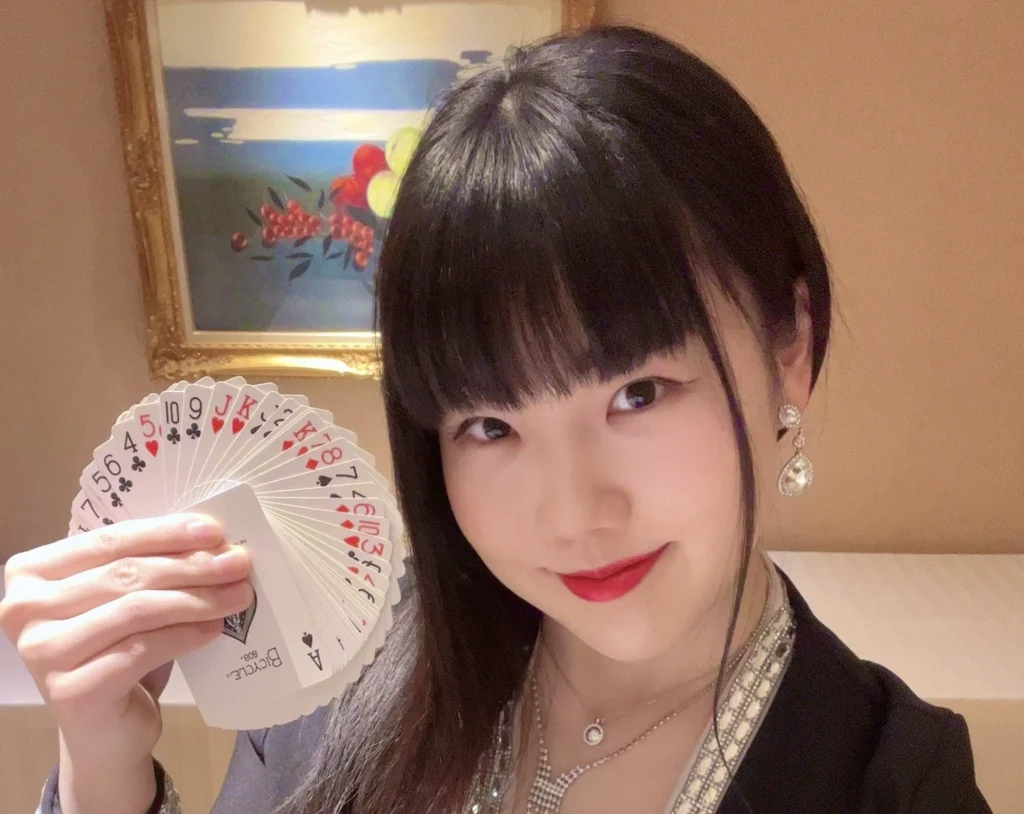 神戸ポートピアホテルで企業パーティー二次会テーブルマジックの画像